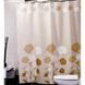 Шторка для ванной комнаты Miranda Herbarium beige 180*200 cм
