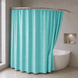 Шторка в ванную широкая 240x180 см однотонная бирюзовая 5314/turquoise
