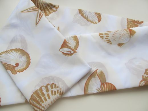 Шторка для ванної кімнати Miranda Star Fish beige 180*200 cм