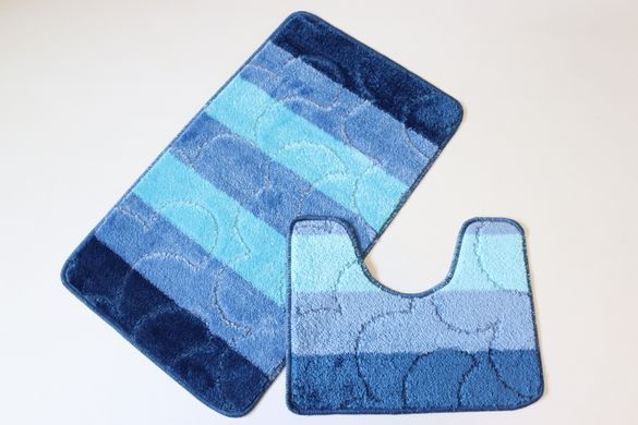 Набор ковриков в ванную и туалет Vonaldi Multicolor 100*60 см и 50*60 см 11668