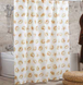 Шторка для ванної кімнати Miranda Star Fish beige 180*200 cм