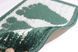 Килимок для ванної/туалету "Ноги" 40*60 см Vonaldi 1725/dark green legs