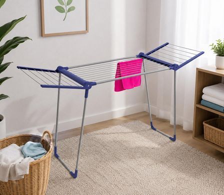 Сушарка для білизни підлогова Rokar Rimini 15 м, складна, металева