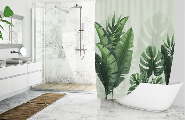 Штора для ванної Tropical Green Tropichome 180x200 cм