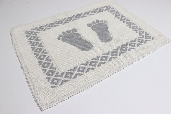 Коврик в ванную хлопковый Foot Tropichome 50*70 cм 2064/grey