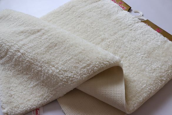 Набір килимків для ванної та туалету Softmicro 60x100 50x60 см 07000 Milky