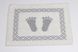 Коврик в ванную хлопковый Foot Tropichome 50*70 cм 2064/grey