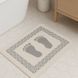 Килимок у ванну бавовняний Foot Tropichome 50*70 cм 2064/grey