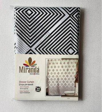 Шторка для ванної кімнати Miranda Ibiza 180*200 cм