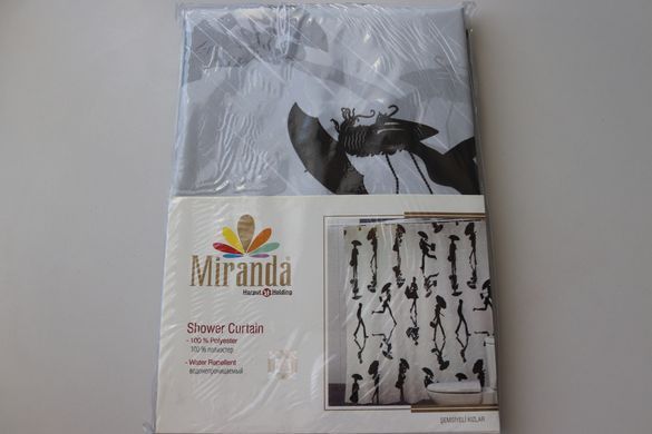 Шторка для ванної кімнати Miranda Storm 180*200 cм