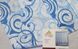 Шторка для ванной комнаты Miranda Motives blue 180*200 cм