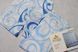 Шторка для ванной комнаты Miranda Motives blue 180*200 cм