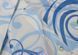 Шторка для ванной комнаты Miranda Motives blue 180*200 cм